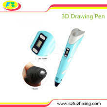 Semi-Automatic Handheld 3D Printing Drawing Printer Pen